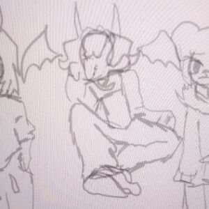 Abstract Sketch Art Print